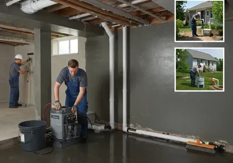 Basement Waterproofing and Flood Prevention process in Davenport, IA